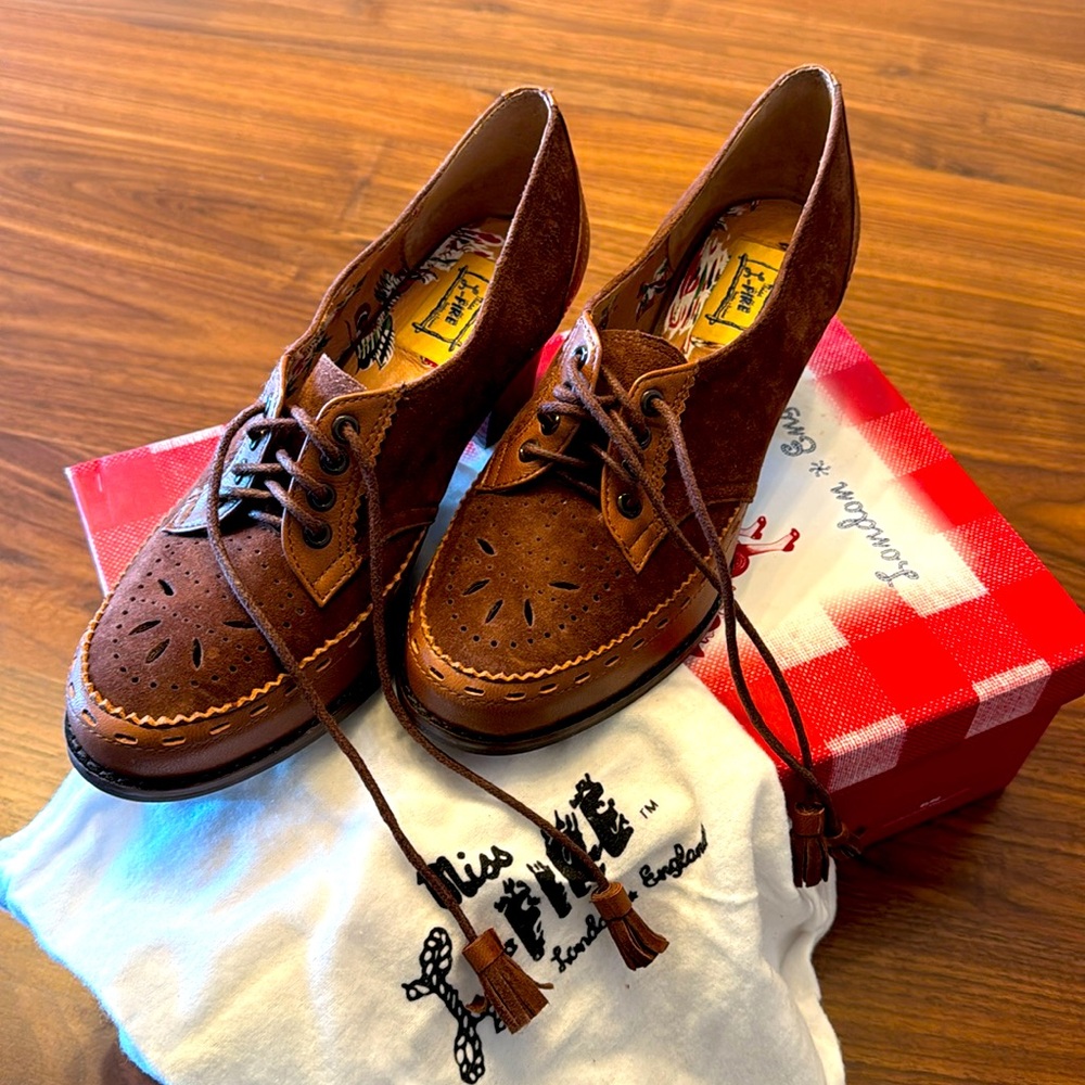 Miss L-Fire trendy shoes. Brand new. Size 38.